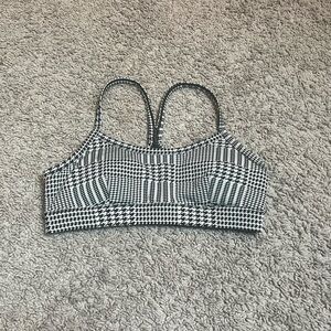 Jacquard glenplaid gratitude bra size S